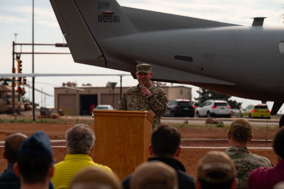 Pilatus PC-12 Retirement Ceremony (318th SOS)