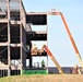 May 2024 barracks construction operations at Fort McCoy