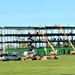 May 2024 barracks construction operations at Fort McCoy