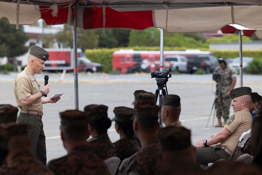 Sgt. Maj. Travis L. DeBarr Retirement Ceremony