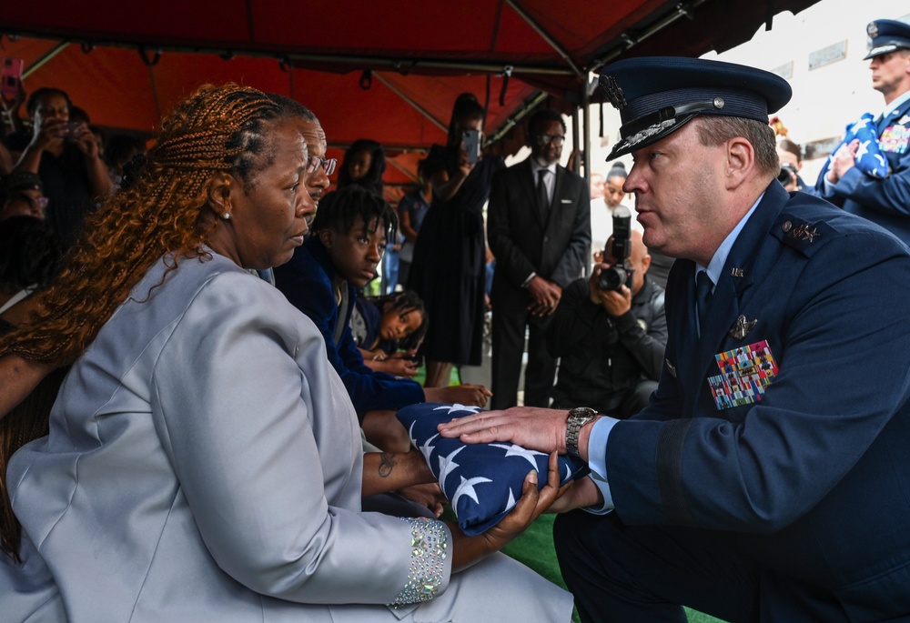 Air Commandos attend SrA Roger Fortson's Celebration of Life and Interment