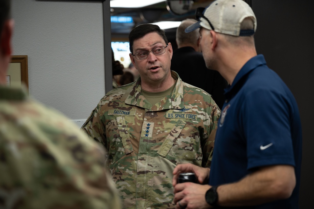 Chief of Space Operations visits Nellis AFB