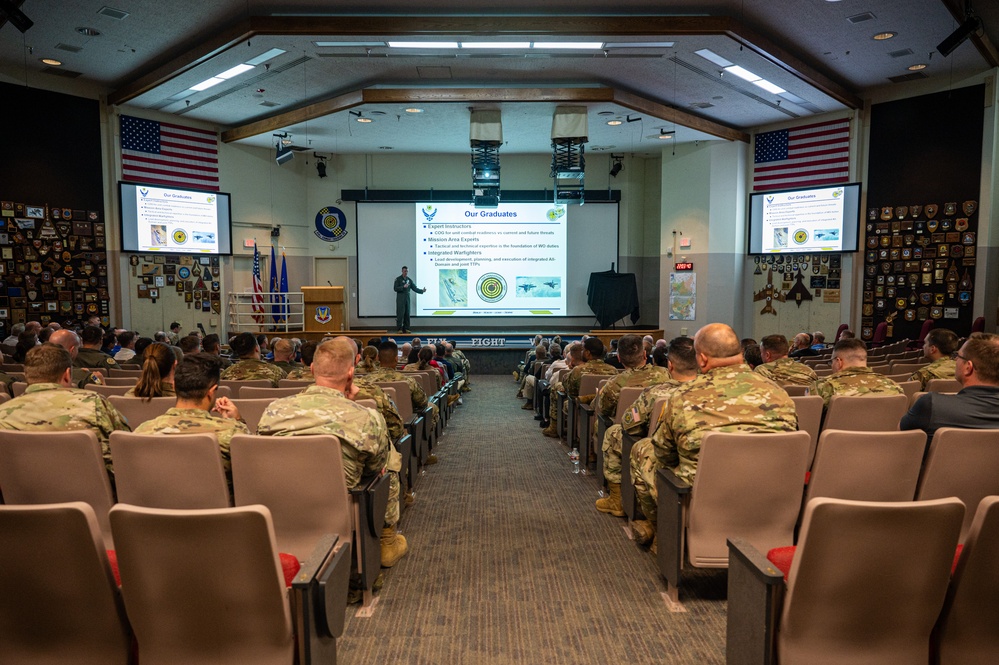 U.S. Air Force Weapons School commandant mission brief