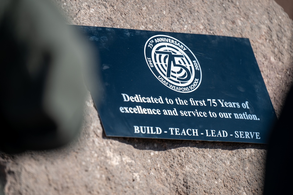 USAF Weapons School 75th Anniversary Dedication Ceremony