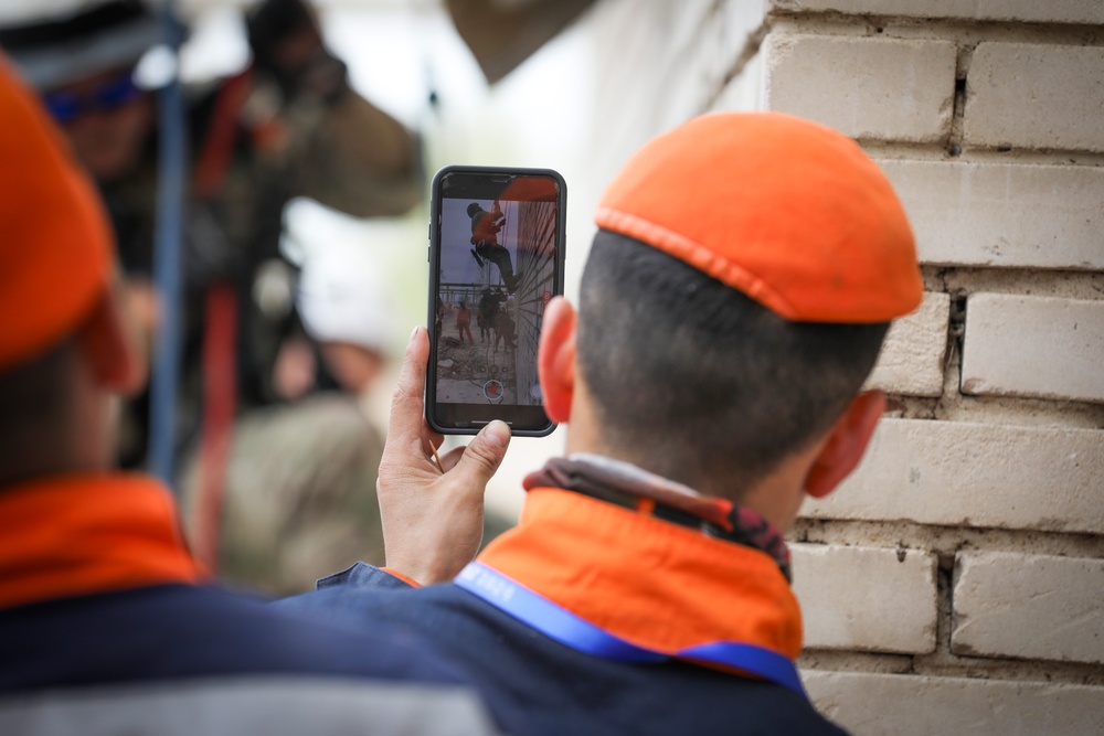 U.S. Airmen, Mongolian rescuers scale new heights at Gobi Wolf 2024