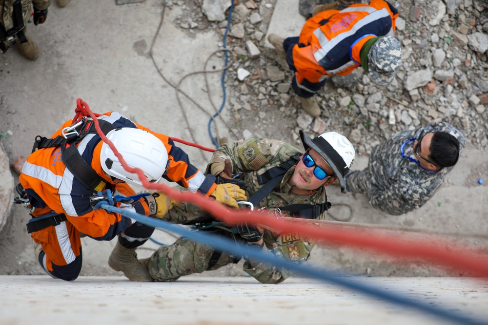 U.S. Airmen, Mongolian rescuers scale new heights at Gobi Wolf 2024