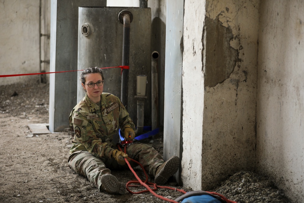 U.S. Airmen, Mongolian rescuers scale new heights at Gobi Wolf 2024