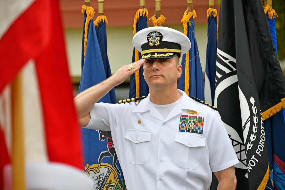 CSFE conducts a time-honored change of command ceremony