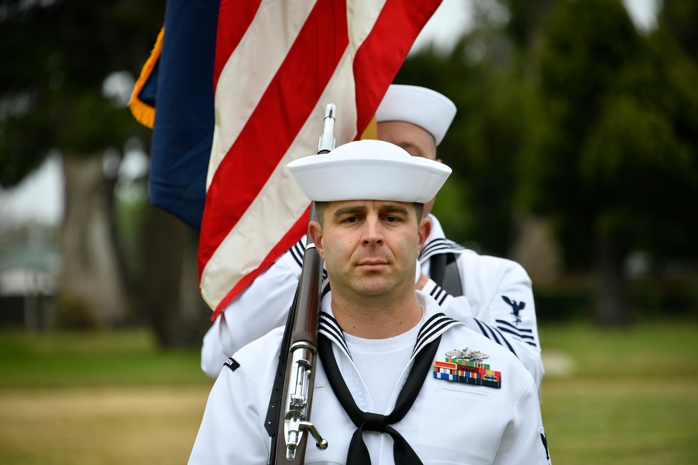 CSFE conducts a time-honored change of command ceremony