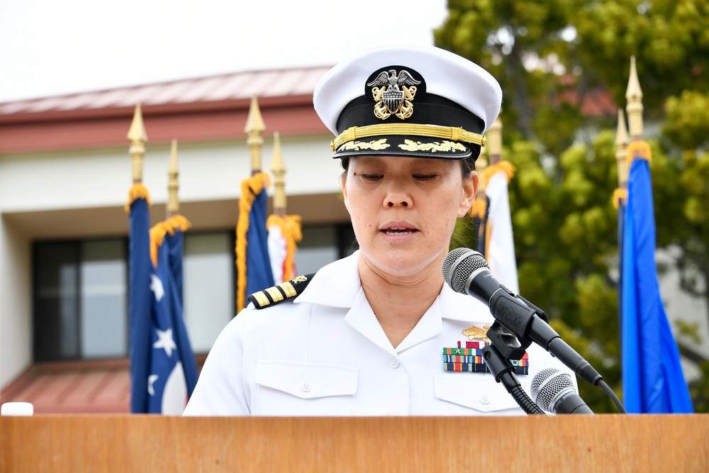 CSFE conducts a time-honored change of command ceremony