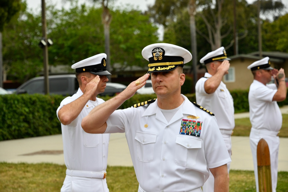 CSFE conducts a time-honored change of command ceremony