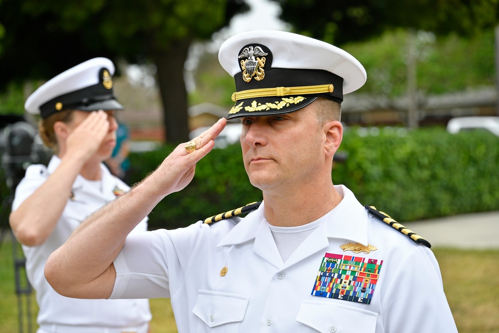 CSFE conducts a time-honored change of command ceremony