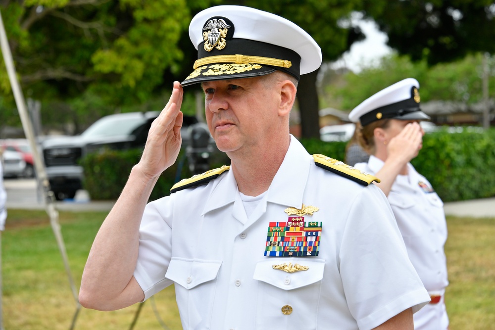 CSFE conducts a time-honored change of command ceremony