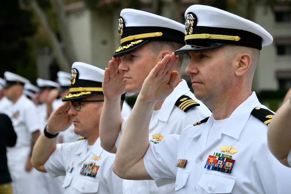 CSFE conducts a time-honored change of command ceremony