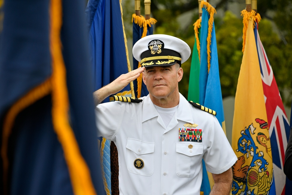 CSFE conducts a time-honored change of command ceremony