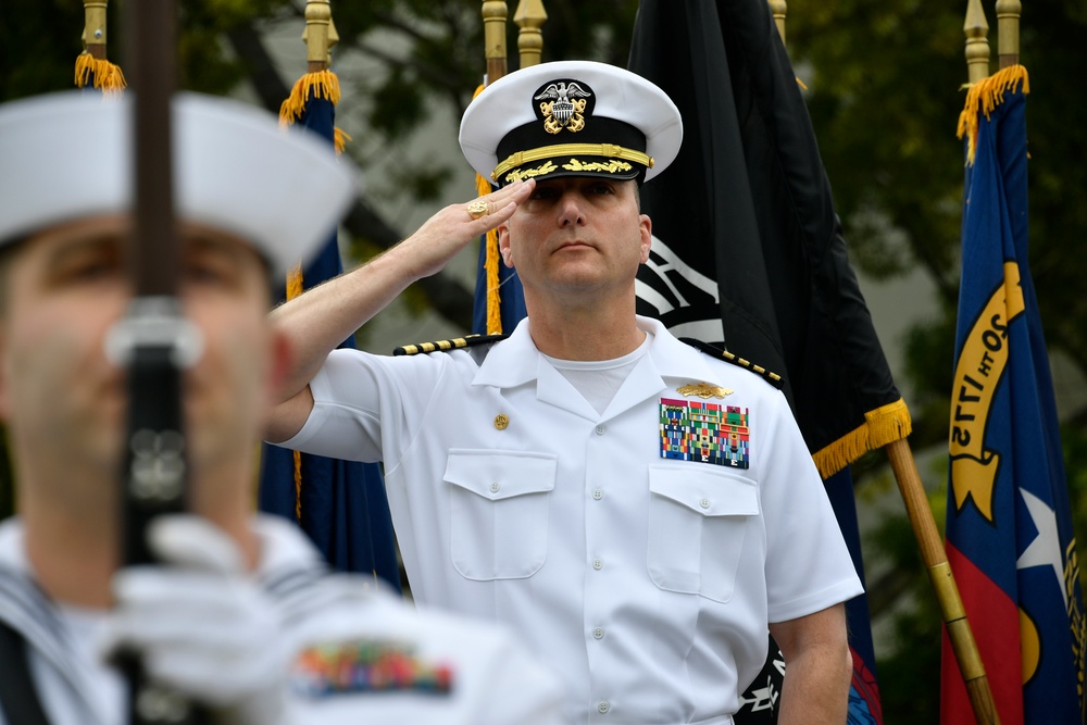 CSFE conducts a time-honored change of command ceremony