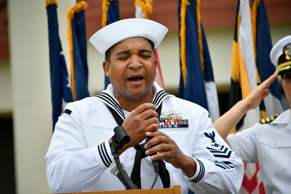 CSFE conducts a time-honored change of command ceremony