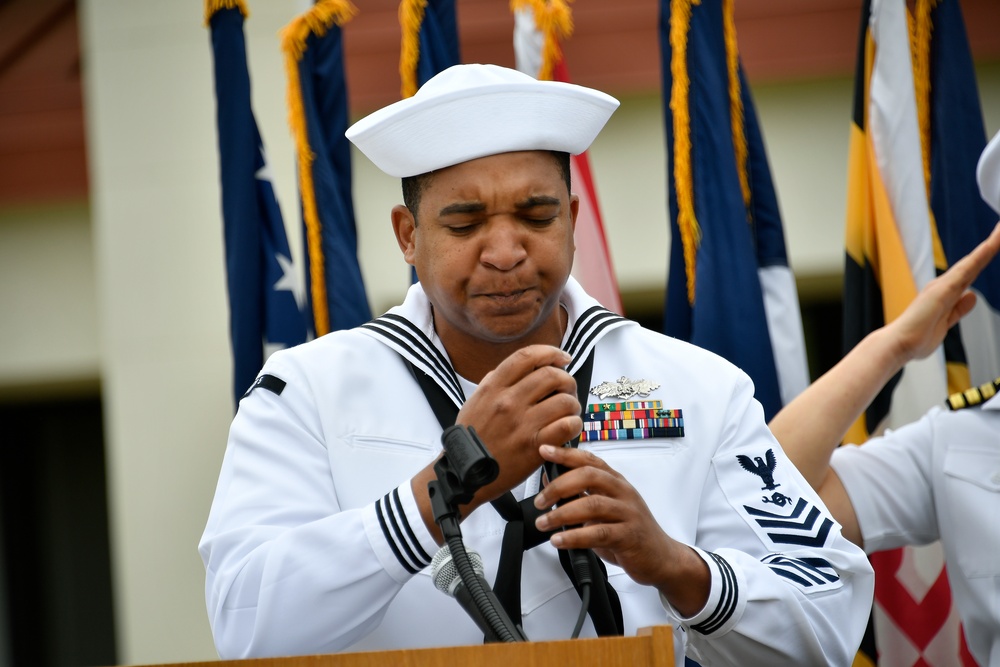 CSFE conducts a time-honored change of command ceremony