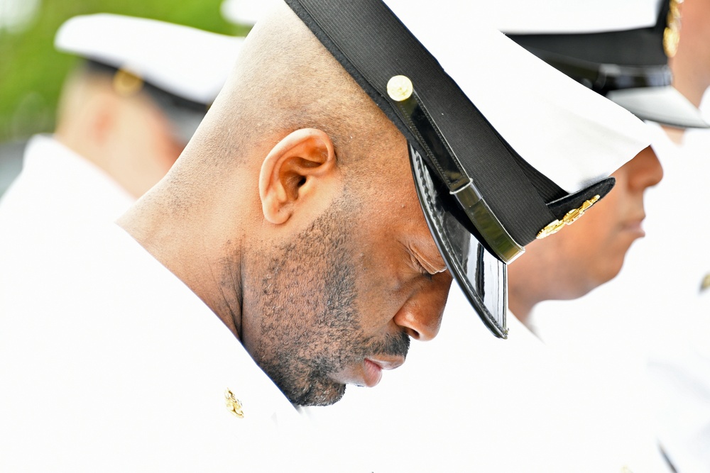CSFE conducts a time-honored change of command ceremony