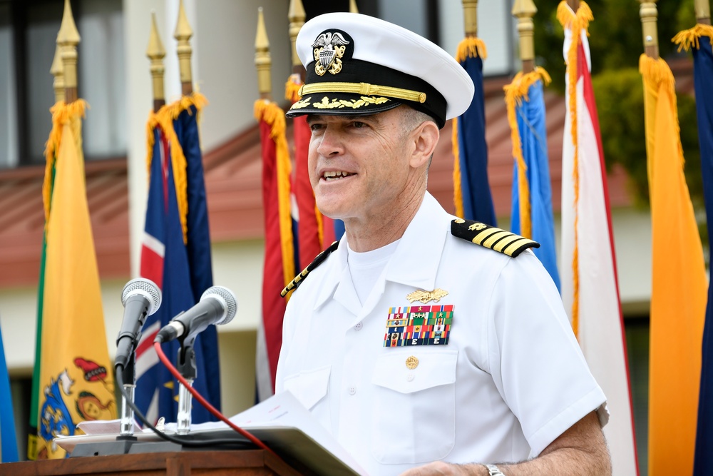 CSFE conducts a time-honored change of command ceremony