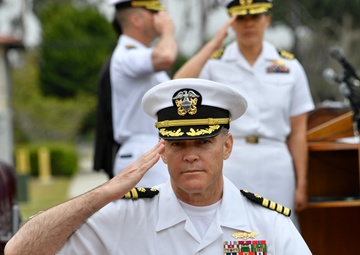 CSFE conducts a time-honored change of command ceremony
