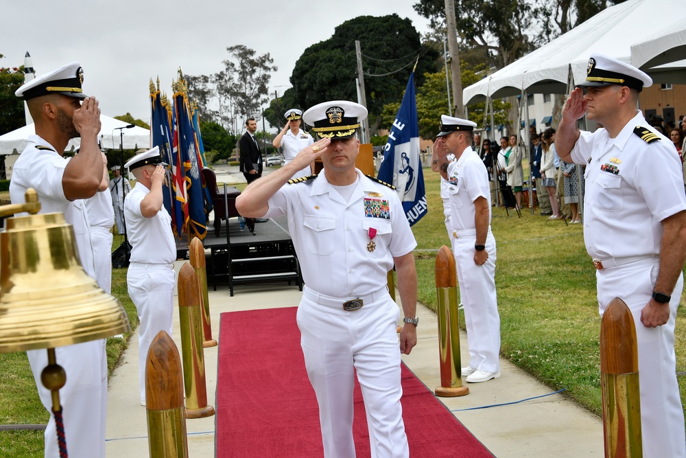 CSFE conducts a time-honored change of command ceremony