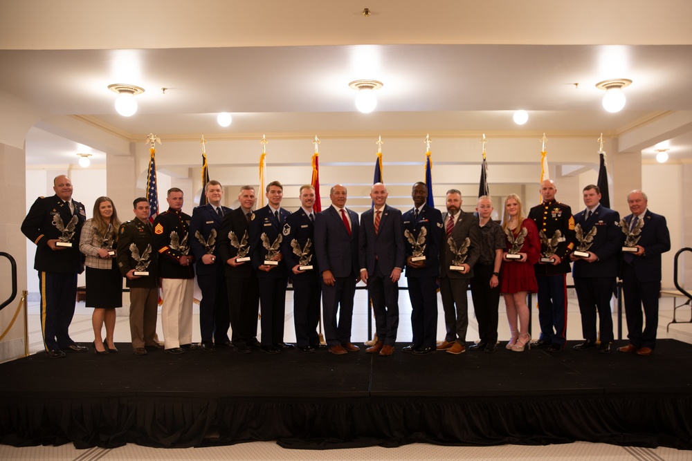 The Third annual state of Utah Service Member of the Year Awards