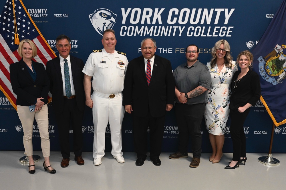 SECNAV Del Toro Touts Strategic Partnerships and Education During Visit to Maine