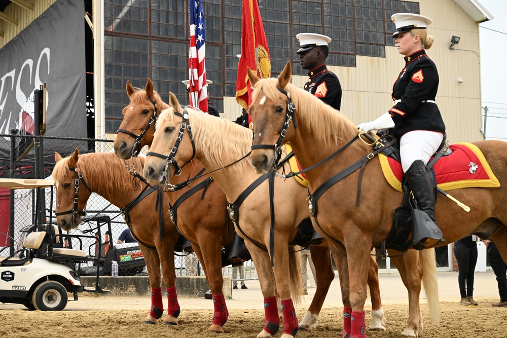 Marine Corps Mounted Color Guard East Coast Tour