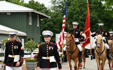 Marine Corps Mounted Color Guard East Coast Tour