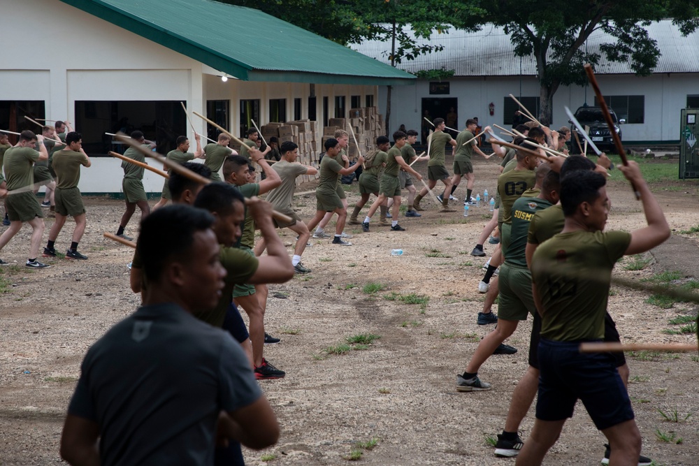 ACDC: 1/7, Philippine Armed Forces conduct martial arts training