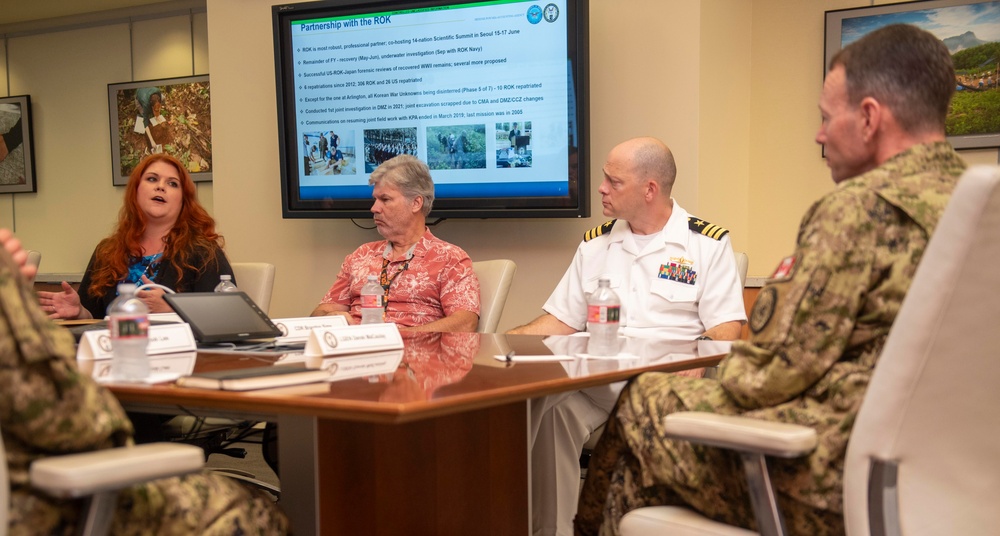 United Nations Command Deputy Commander visits DPAA