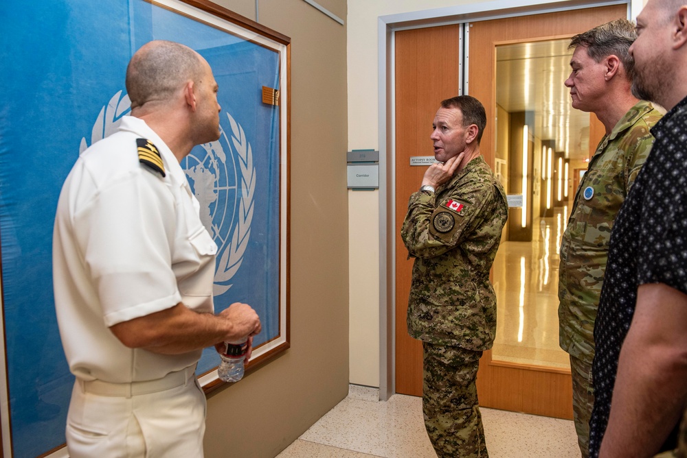 United Nations Command Deputy Commander visits DPAA