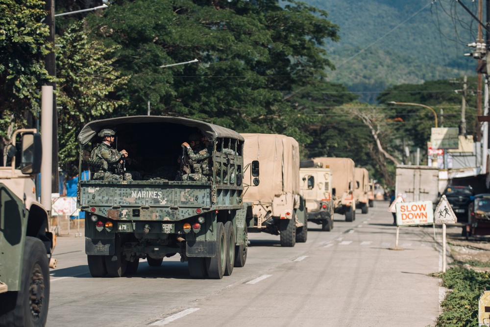 15th MEU, Philippine 3DMBDE Conduct Combined Convoy Across Palawan