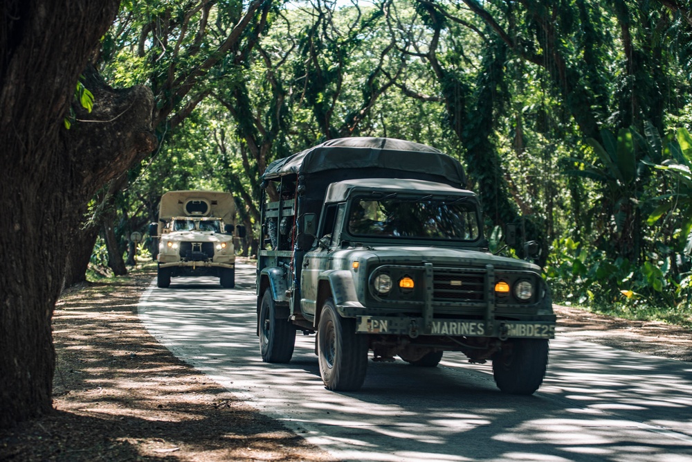 15th MEU, Philippine 3DMBDE Conduct Combined Convoy Across Palawan