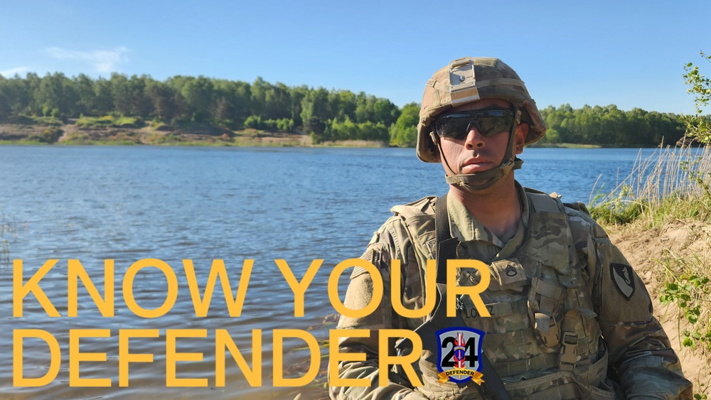 Know Your Defender Staff Sgt. Ramiro Lopez