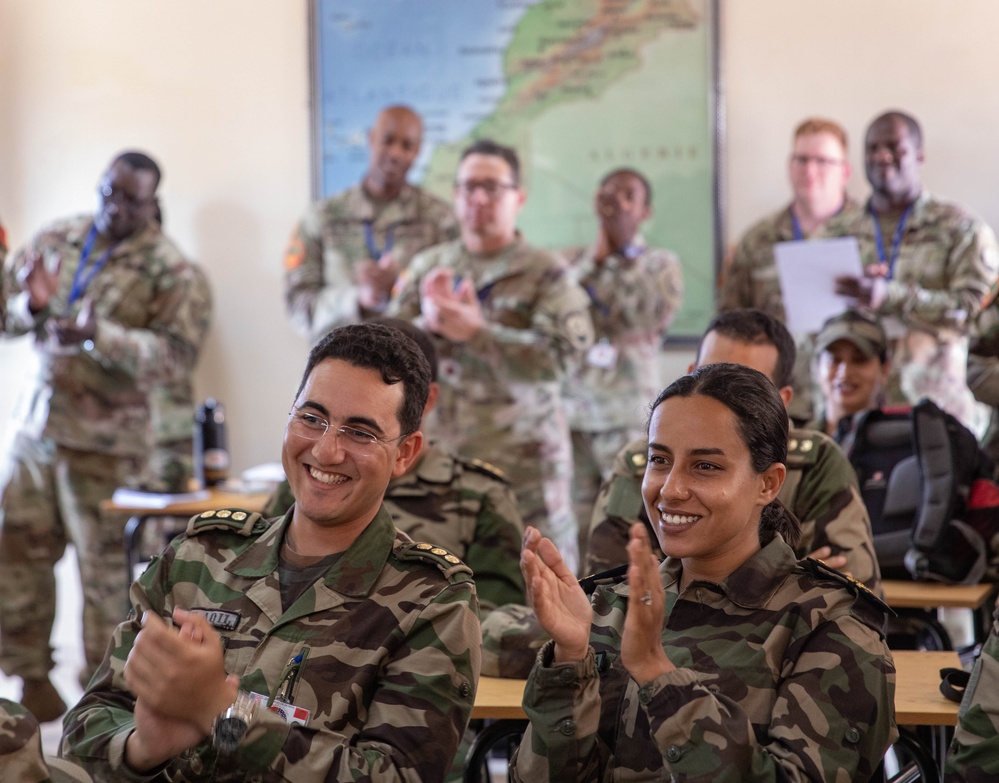 Georgia National Guard Soldiers teach defensive cyber ops at African Lion