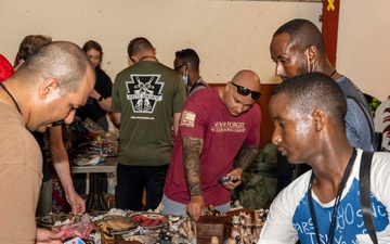 Biannual CLDJ Bazaar Connects Service Members with Djiboutian Artists and Vendors