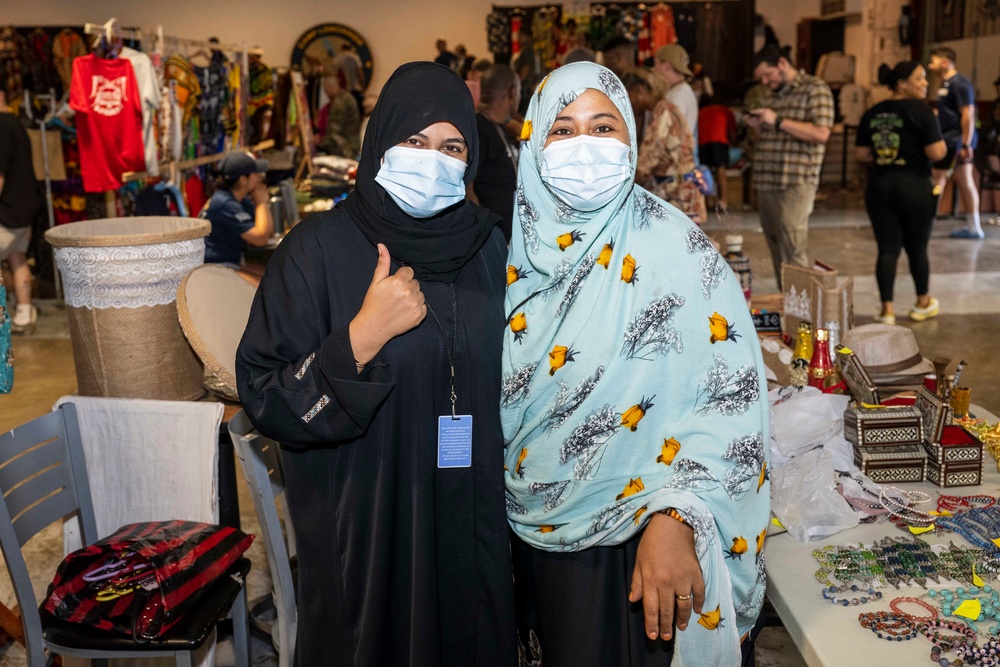 Biannual CLDJ Bazaar Connects Service Members with Djiboutian Artists and Vendors