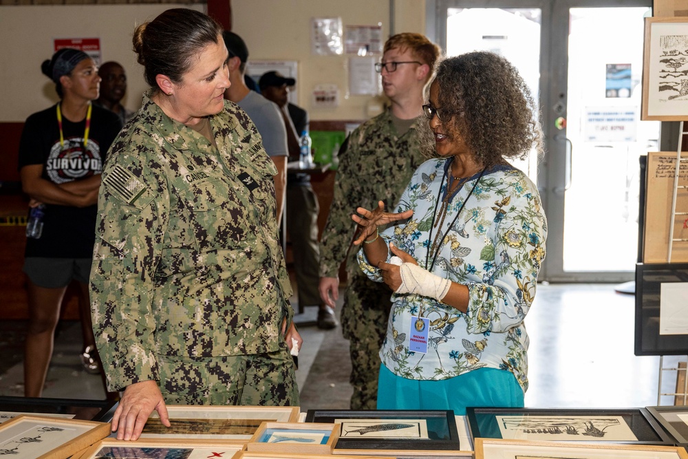 Biannual CLDJ Bazaar Connects Service Members with Djiboutian Artists and Vendors