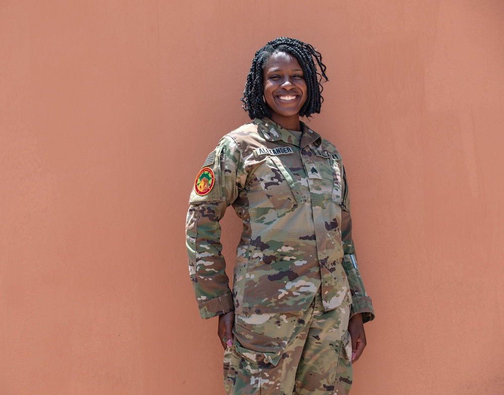 Sgt. Adio Alexander takes part in African Lion 2024