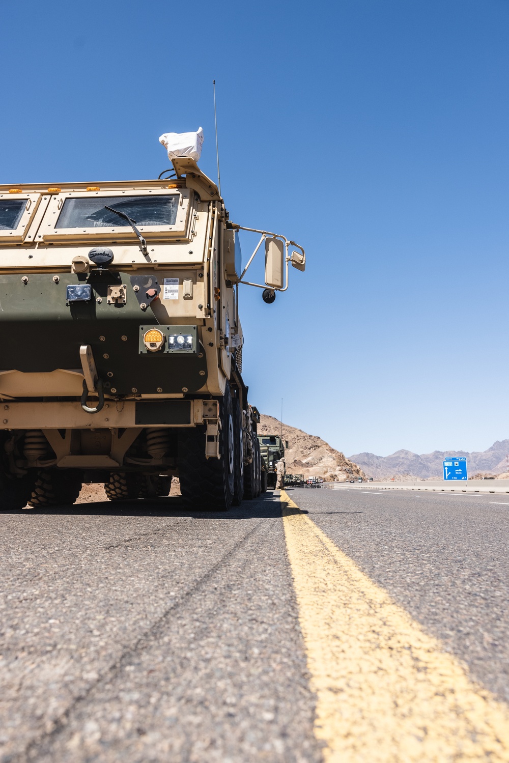 2nd Distribution Support Battalion Conduct Convoy Operations During Native Fury 24