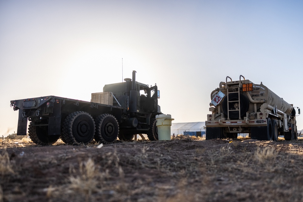 2nd Distribution Support Battalion Conduct Convoy Operations During Native Fury 24