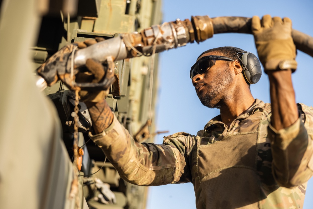 2nd Distribution Support Battalion Conduct Convoy Operations During Native Fury 24
