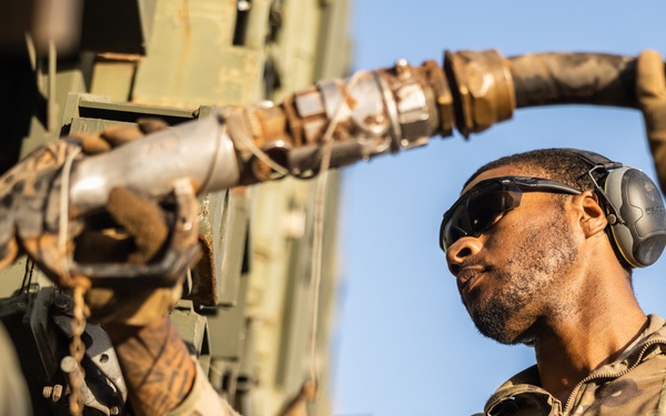 2nd Distribution Support Battalion Conduct Convoy Operations During Native Fury 24