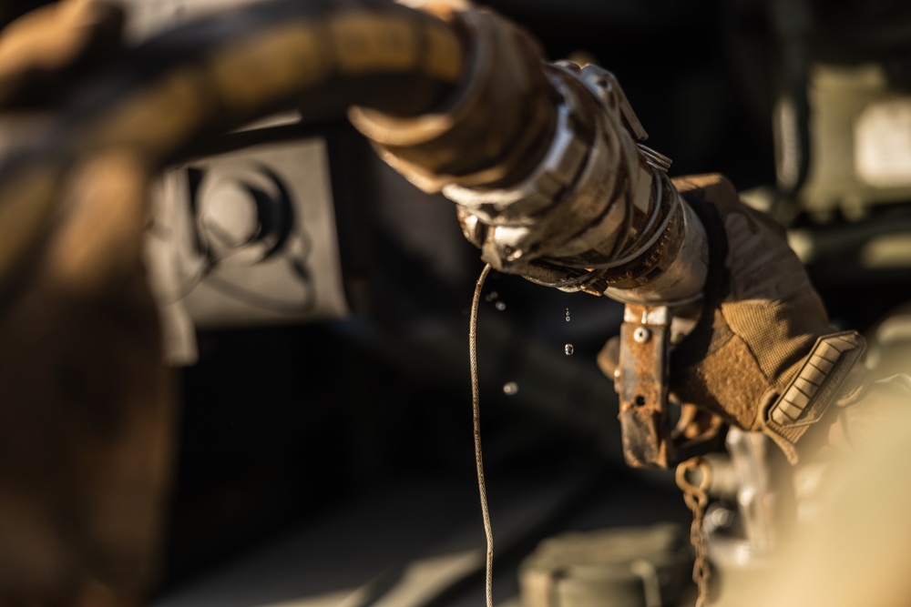2nd Distribution Support Battalion Conduct Convoy Operations During Native Fury 24