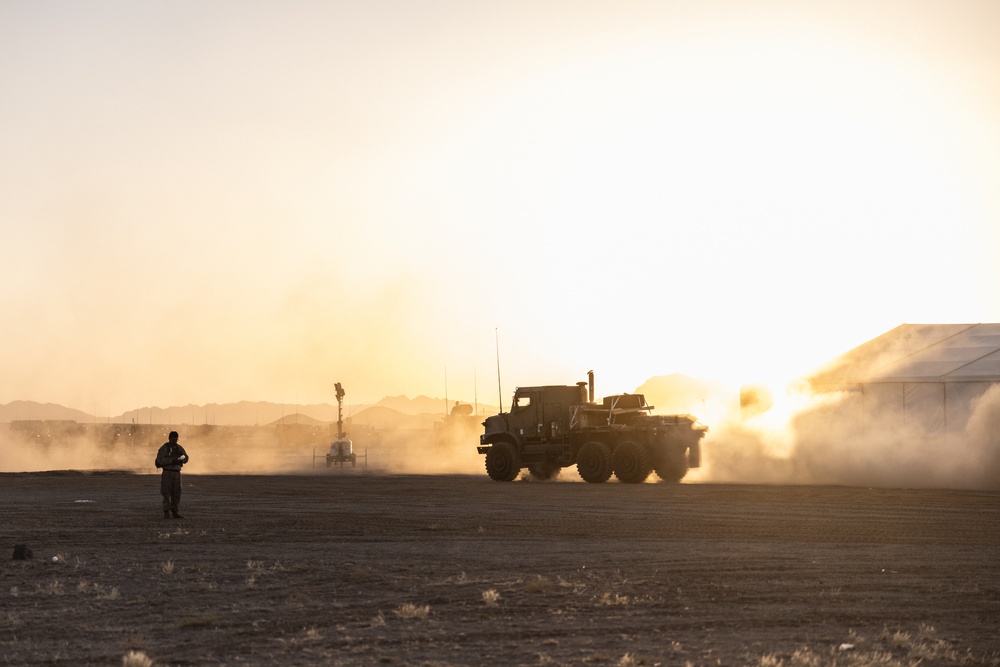 2nd Distribution Support Battalion Conduct Convoy Operations During Native Fury 24