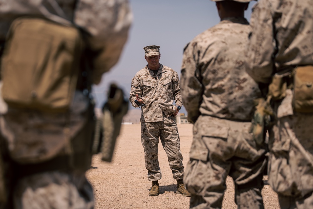 Maritime Combined Task Group Charlie: U.S. Marines with 4th LE BN receive impact awards