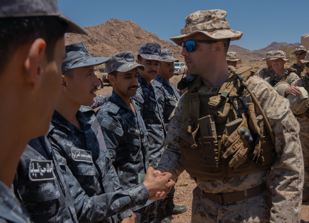 Eager Lion 24: Marines Host Vehicle Recovery Competition with the Royal Jordanian Navy