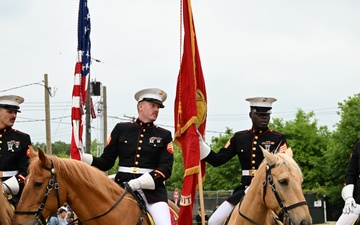 Marine Corps Mounted Color Guard East Coast Tour
